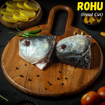 Rohu Head Cut & Cleaned (1 pc)