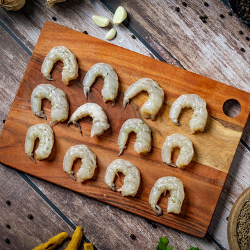 Fresh Tiger Prawns Peeled & Deveined 250g (14–16 pcs)