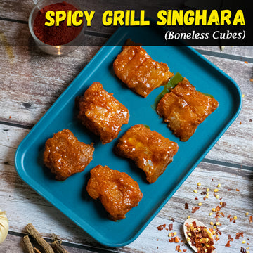 Spicy Grill Singhara Boneless Cubes Nt. Wt. 300g (7-9 pcs)