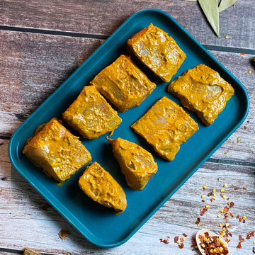 Kolkata Bhetki (Sea Bass) Kali Mirch (Boneless Cubes) Nt. Wt. 300g (6-8 pcs)