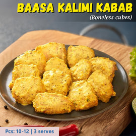 Indian Baasa Kalimi Kabab (Boneless cubes) (Pangasius, Basa)Nt. Wt. 300g