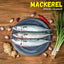 Mackerel Whole Cleaned Nt. Wt. 450-500g (2-3 pcs)