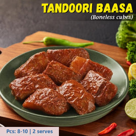 Tandoori Baasa (Boneless Fry Cut)  (Pangasius, Basa) Nt. Wt. 300g