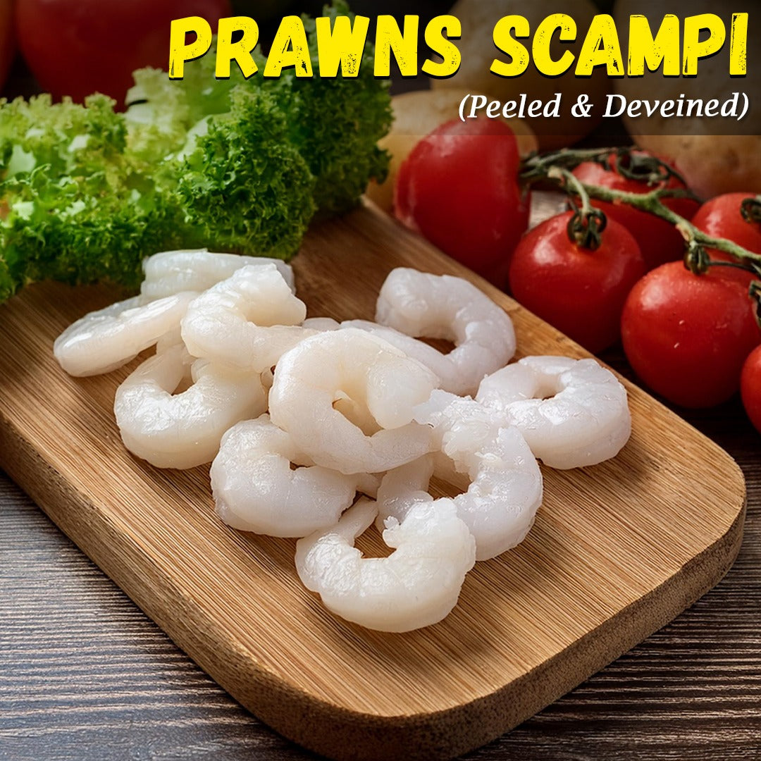 Prawns Scampi (Peeled & Deveined) Nt. Wt. 250g (10-12 pcs)