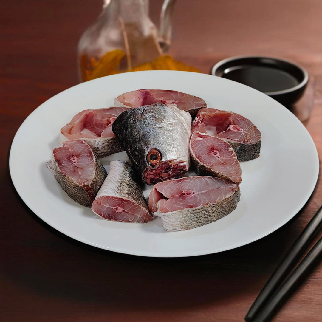 Bhola (Bengali Bhola Mach) Curry Cut with Head Nt. wt. 400g