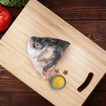 Catla Head - Large (Cleaned & Cut)