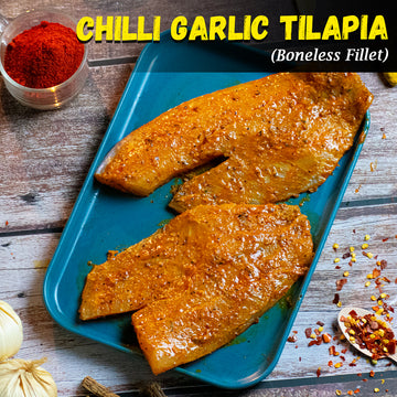 Chilli Garlic Tilapia fillet Nt. Wt. 300g (2 pcs)