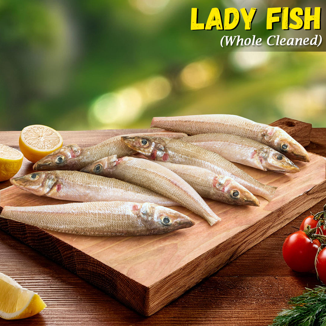 Lady Fish (Kane) Whole Cleaned, Gutted Nt. Wt. 380-400g – Dam Good Fish