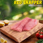 Red Snapper (Chempalli) Fish Boneless Fillets Nt. Wt. 280-320g (1-2 pcs)