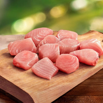Seer (Surmai) Fish Boneless Cubes Nt. Wt. 300g (6-8 pcs)