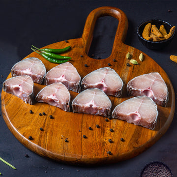Seer (Surmai) Fish Curry Cut Nt. Wt. 470-520g (6-8 pcs)
