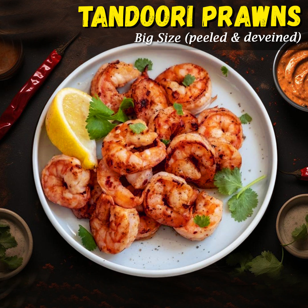 Tandoori Prawns Scampi (Peeled and Deveined) Nt. Wt. 250g (8-10 pcs)