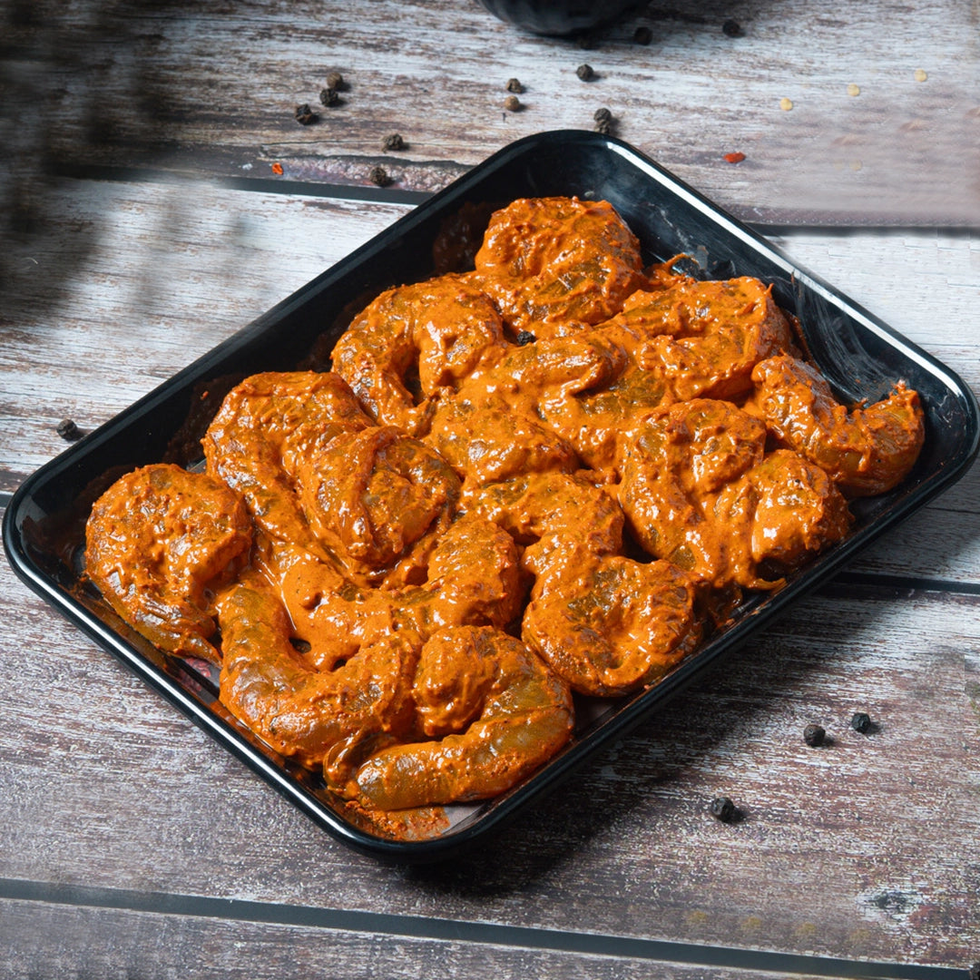 Tandoori Prawns (Peeled and Deveined) Nt. Wt. 250g (12-14 pcs)