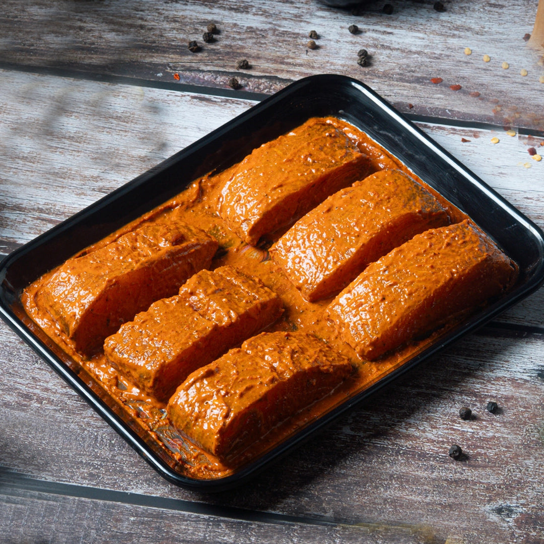 Tandoori Surmai (Boneless Cubes) Nt. Wt. 300g (6-8 pcs)