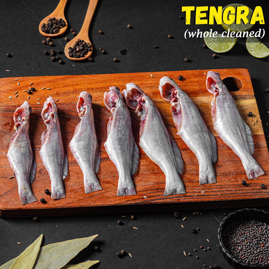 Tengra (Katia) Whole Cleaned, Gutted Nt. Wt. 380-420g