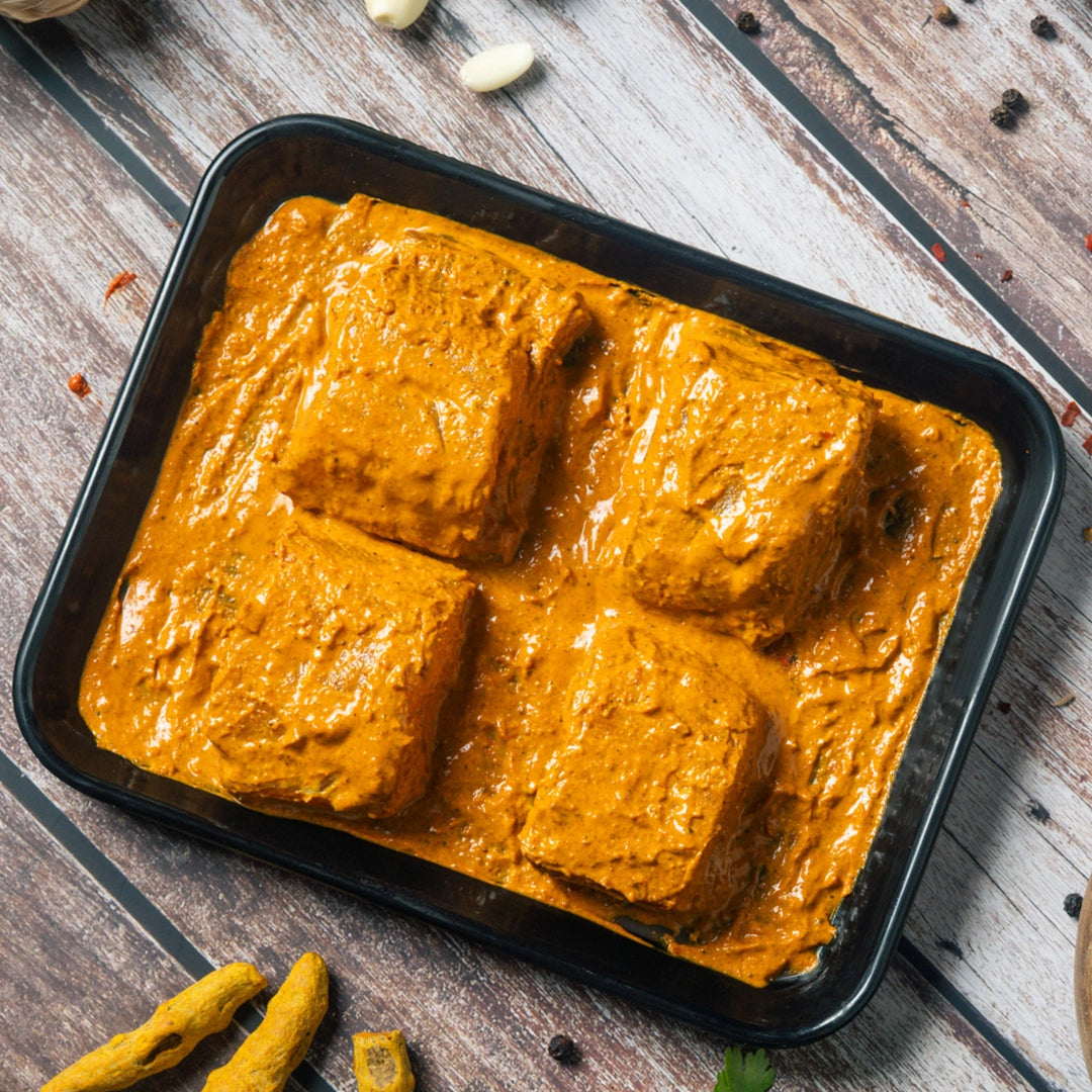 Surmai Tandoori Tikka Masala (Boneless Cubes) Nt. Wt. 300g (6-8 pcs)