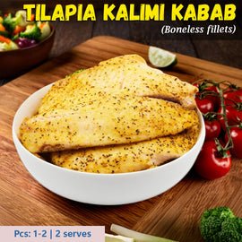 Tilapia Kalimi Kabab (Boneless Fillet) Nt. Wt. 300g